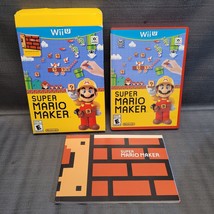 Super Mario Maker Book Bundle (Nintendo, Wii U, 2015) Video Game - £11.65 GBP