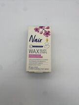Nair Face &amp; Bikini Wax Ready Strips 40 Wax Strips + 4 Post Wipes - $196.35 MXN