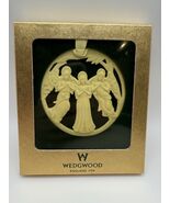 Rare Wedgwood Ivory Ornament “Hark! The Herald Angels Sing” NOS Boxed En... - $56.74