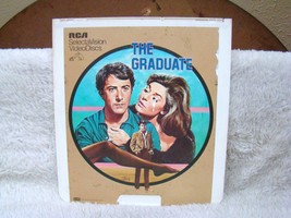 CED VideoDisc The Graduate (1967), An Avco Embassy Film, RCA SelectaVision - $7.95