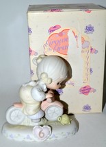 Age 6 1994 Precious Moments Growing In Grace 136255 Enesco - £11.20 GBP