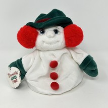 Vtg Dreamsicles Mittens Bean Bag Plush Snowman Angel Hugs Christmas 1998 - £7.77 GBP