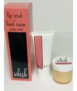 Whish LIP SCRUB &amp; HAND CREAM Duo/Set/Kit - Ginger Suede 1oz each RV: $43 - $42.10 CAD