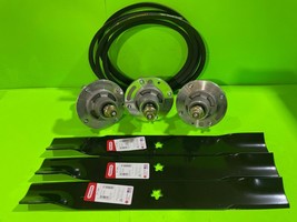 Deck Rebuild Kit For 61&quot; Husqvarna MZ61 MZT61 MZ6128 Spindles Blades Belt - $133.60