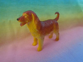 Plastic Dollhouse Farmhouse Afghan Hound Puppy Dog Figure  - £1.16 GBP