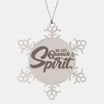 Motivational Christian Stainless Steel Bracelet, Do not Quench The Spirit. , Ins - £19.54 GBP