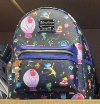 Disney Parks Pixar Inside Out 2 Backpack Bag Loungefly New - $2,250.41 MXN