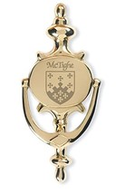 McTighe Irish Coat of Arms Brass Door Knocker - £24.59 GBP