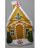 DAVID&#39;S CHRISTMAS GINGERBREAD COOKIE JAR - No Chips or Cracks - $39.60