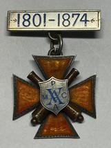 Circa 1801-1874, Providence Marine Corps, Artillery, Pmca, Badge, Medal, Vintage - £314.78 GBP