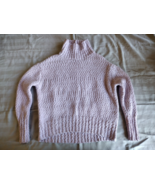 Cynthia Rowley Women Lavender Turtle Neck Knit Sweater Size XS EUC - €9,45 EUR