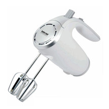 5-Speed 150-Watt Hand Mixer White w/ Silver Accents - $54.11