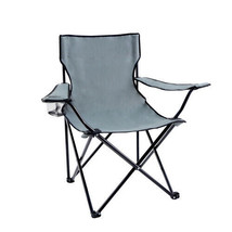 Portable Folding Grey Camping Chair, 1-Pack - £36.98 GBP