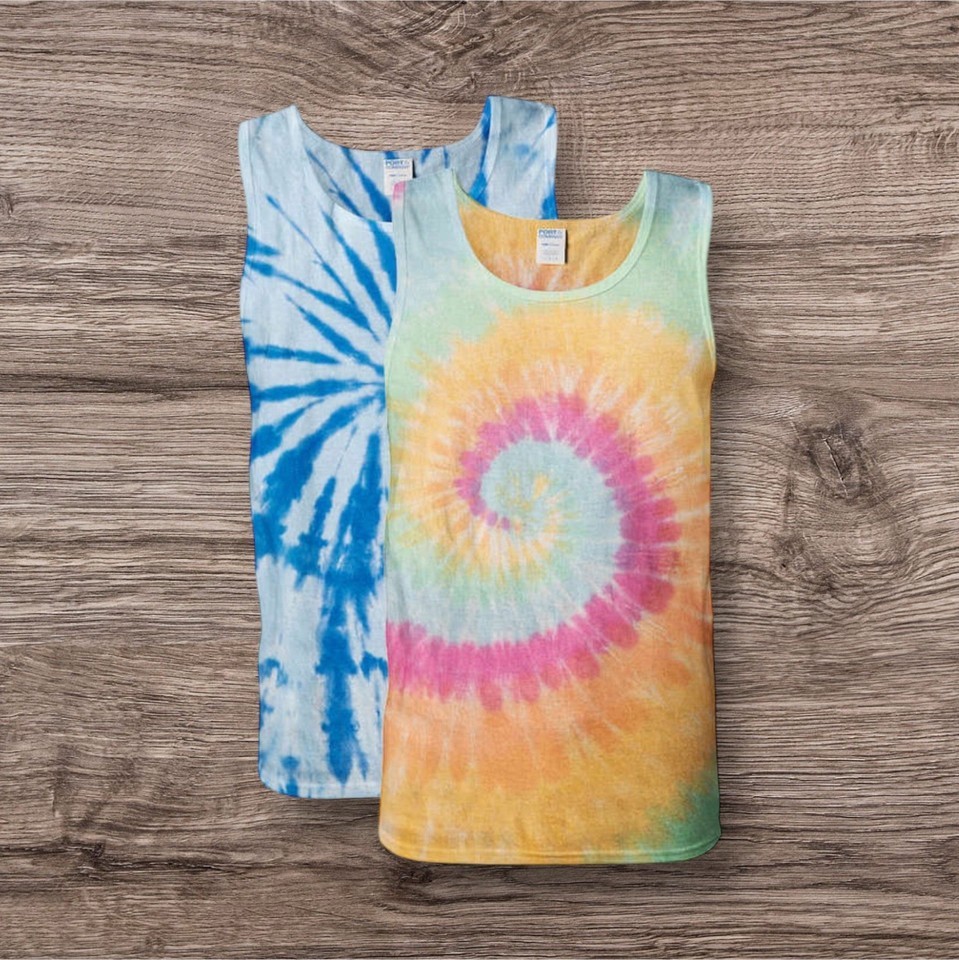 Custom”Made to order “ Tie Dye Tank Top, Tie Dye Tank Pack Of 12 Item image 2