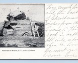 Dipinta Rock Walton New York Ny 1904 Pmc Udb Cartolina N7 - $7.13