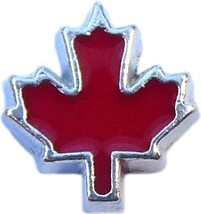 Canadian Maple Leaf Floating Locket Charm - £1.89 GBP