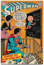 Superman #224 (1970) *DC Comics / Bronze Age / Super-Genius Baby / Prof. Ulvo* - £7.90 GBP