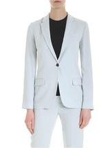 THEORY Femmes Blazer Staple Classic Crepe Solide Menta Taille US 4 I1109102 - £144.13 GBP