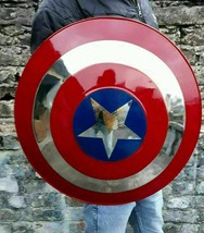 Medieval Captain America Shield Movie Viking Armour Shield Shield Battle Decor - £118.12 GBP