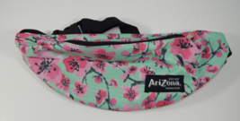 Arizona Iced Tea Fanny Pack Bag Waist Hip Pink Flower Drinks Style Retro New - £19.39 GBP