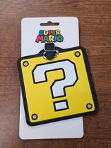 Super Mario Luggage Bag Tag Official 2017 Bioworld Nintendo Licensed Pro... - $237.95 MXN