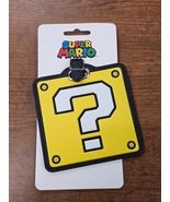 Super Mario Luggage Bag Tag Official 2017 Bioworld Nintendo Licensed Pro... - $237.95 MXN