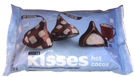 Hershey&#39;s Kisses-Holiday Limited Edition Hot Cocoa Milk Chocolate Candy ... - £6.91 GBP