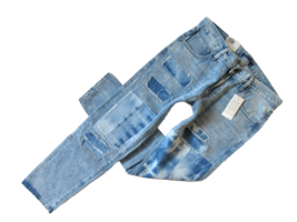 NWT Levi&#39;s Made &amp; Crafted Crush in Tidal Wave Patched Tapered Boyfriend Jeans 26 - £57.55 GBP