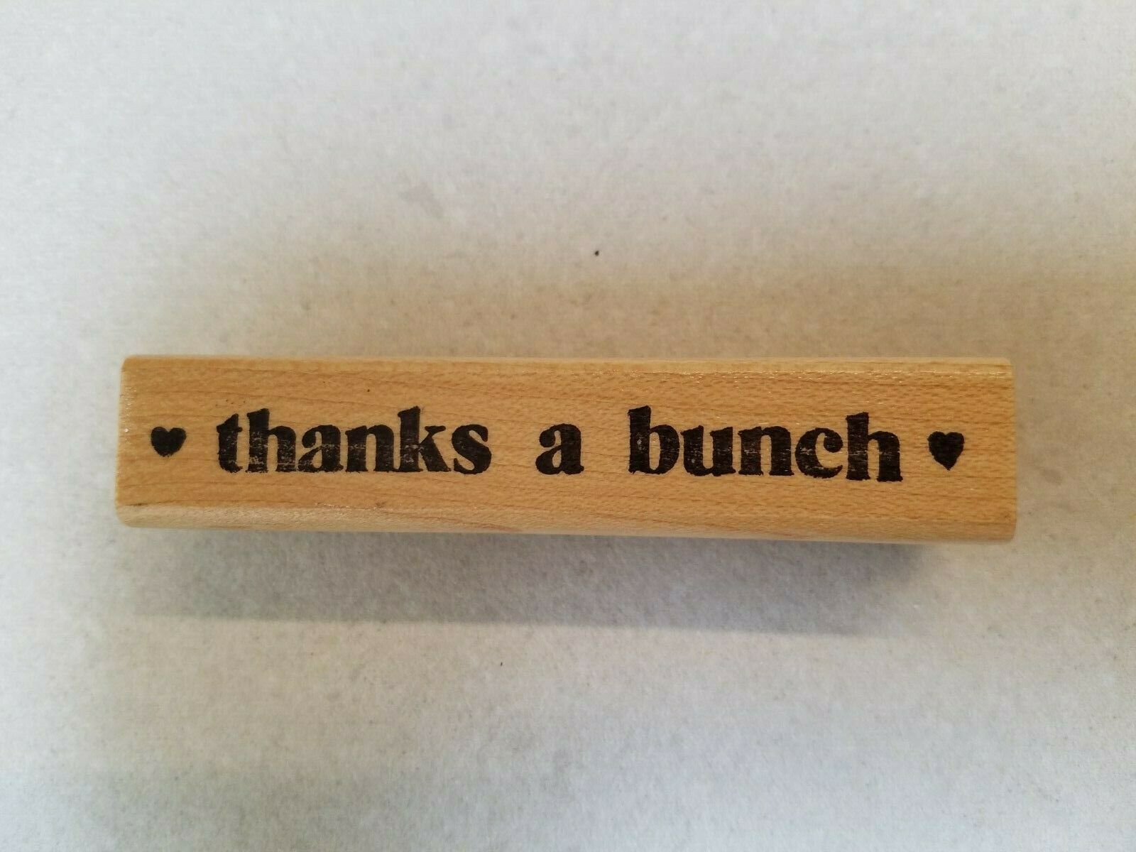 GREAT SELECTION OF WOOD & RUBBER SAYING STAMPS YOU WON'T WANT TO MISS! Item image 8