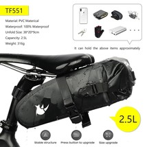 Rwalk  Bicycle Saddle Bag 1.5L 2.5L Full Waterproof Cycling Seat Bag MTB Road Re - £88.55 GBP