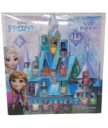 New Disney Frozen 18 Piece Nail Polish Set Non Toxic, Peelable - £14.29 GBP