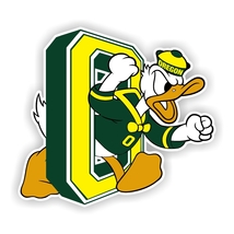 Oregon Ducks University College  Precision Cut Decal - $3.46+