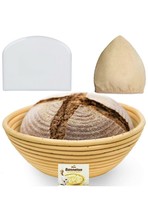 9 Inch Bread Banneton Proofing Basket (a) - £95.25 GBP