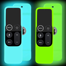 2 Pack Case Glow in the Dark Compatible with Apple TV 4K/ 4Th Gen Remote Light W - £9.17 GBP