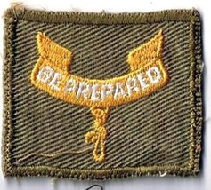 Boy Scouts Of America Patch Be Prepared 1960s - £3.74 GBP