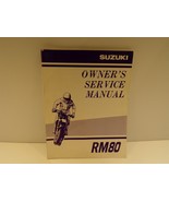 Suzuki Owner&#39;s Service Manual RM80  - €42,97 EUR