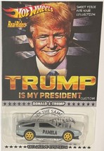 Delorean Custom Hot Wheels Car 2024 Donald Trump MAGA Playboy Series w/ RR - £75.59 GBP