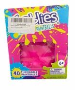 Goblies - 40 Throwable Paintballs - Pink - Distressed Package BB 11/25 - $127.75 MXN