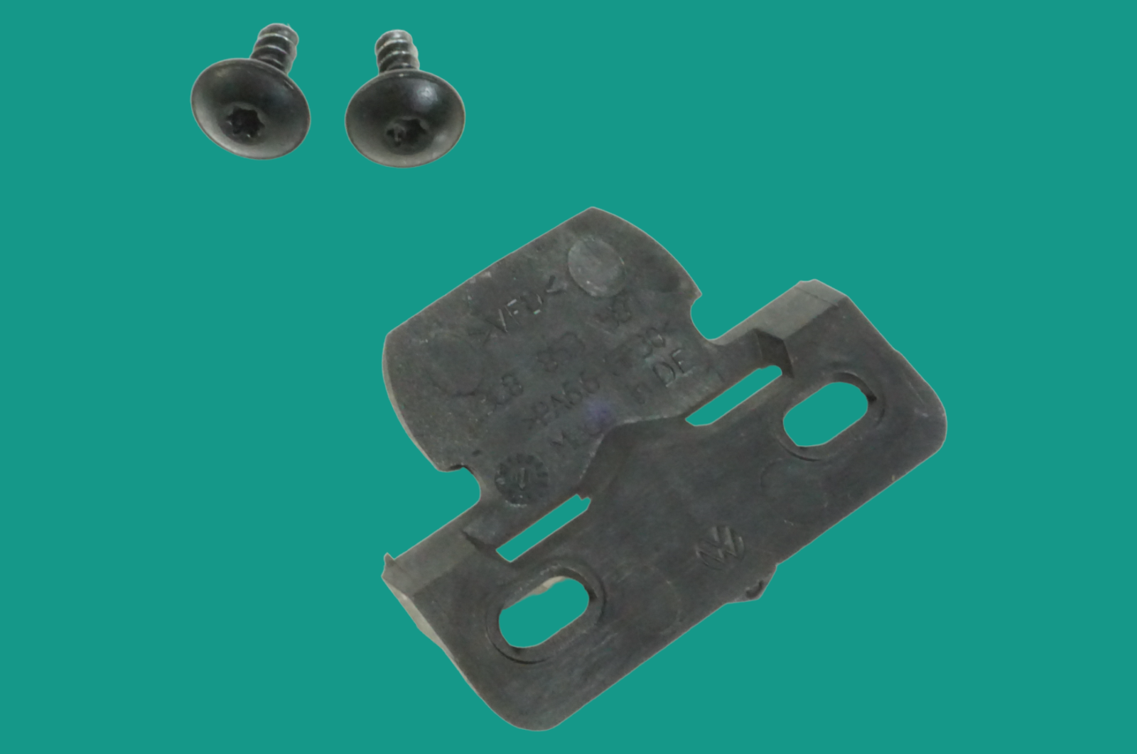 2009-2017 vw cc exterior b pillar bracket hook mount tab w screws 3C8853587 - $25.87