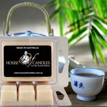 Bamboo &amp; White Tea Eco Soy Candle Wax Melts Clams Hand Crafted Vegan - $14.00+