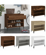 Modern Wooden Hallway Shoe Storage Cabinet Rack Unit Organiser With Draw... - £56.45 GBP+