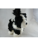 American Girl Dog Plush Rembrandt Black White Border Collie Jointed 2017 - $17.58 CAD