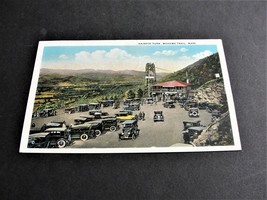 Hairpin Turn, Mohawk Trail, Mass.-George Washington- 2 cent-1925 Postcard. RARE. - £47.77 GBP