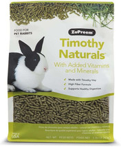 ZuPreem Timothy Naturals High-Fiber Rabbit Food with Added Vitamins &amp; Minerals - £28.36 GBP+