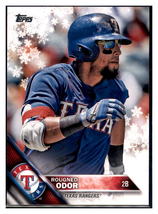 2016 Topps Holiday Rougned Odor  Texas Rangers #HMW193 Baseball card   MATV2 - $1.89