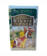The Many Adventures of Winnie the Pooh - Walt Disney&#39;s Masterpiece VHS-NEW - $18.53 CAD