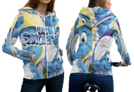 The Smurfs 3D Print Hoodies Zipper Hot Sale Long Sleeve  Hoodie Sweatshirt - £39.71 GBP