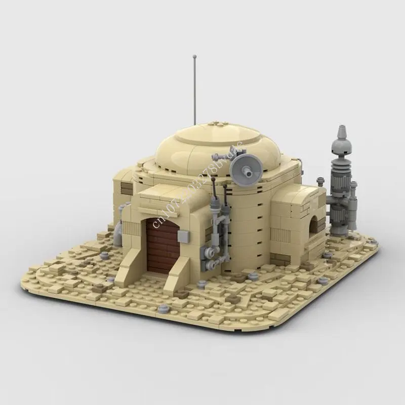 741PCS MOC Space Battle Modular Tatooine House Desert City Model Building Blocks - £68.90 GBP