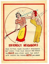 Vinegar Valentine 1940&#39;s Penny Dreadful Friendly Neighbors - £11.06 GBP