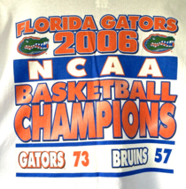 2006 Florida Gators T Shirt Mens XL NCAA Basketball National Champions W... - £35.19 GBP